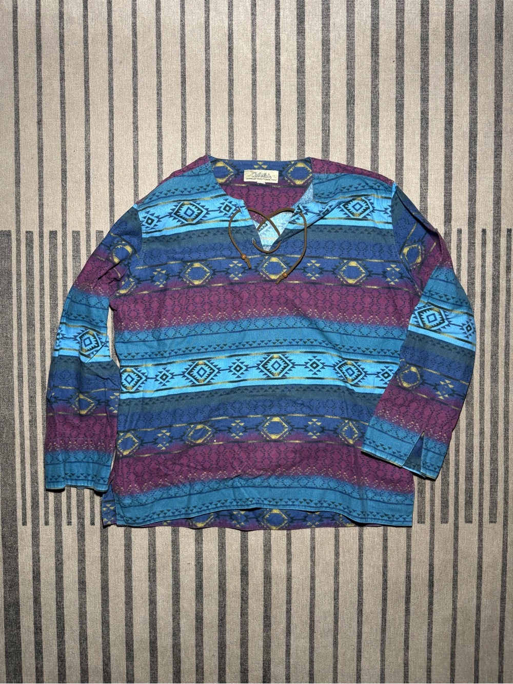 ✨ VINTAGE 90s CABELA'S SOUTHWESTERN PULLOVER TUNIC ✨